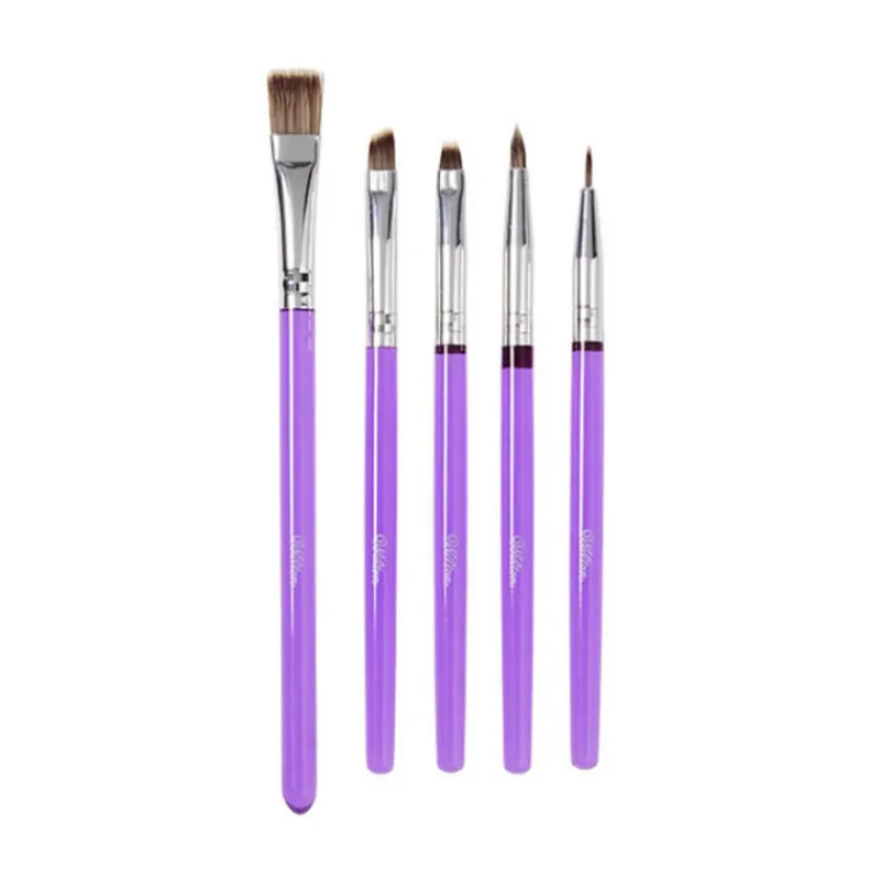 Cerf Dellier Pinceaux Alimentaires*5 Pinceaux De Décoration Wilton