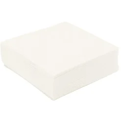50 Serviettes De Table Blanches>Cerf Dellier Discount