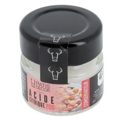 Cerf Dellier Acidifiants*Acide Citrique Patisdecor 20 G