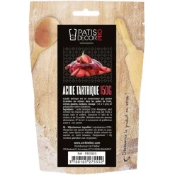 Cerf Dellier Acidifiants*Acide Tartrique Patisdecor Pro 150 G