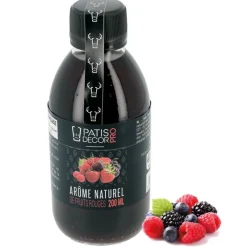Cerf Dellier Arômes Naturels*Arome Naturel De Fruits Rouges Patisdecor Pro 200 Ml