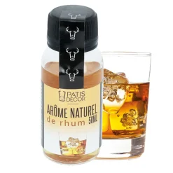 Cerf Dellier Arômes Naturels*Arome Naturel De Rhum Patisdecor 50 Ml