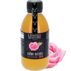 Cerf Dellier Arômes Naturels*Arome Naturel De Rose Patisdecor Pro 200 Ml