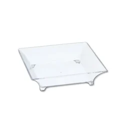 Assiette Carree Cristal Very Verrines (X12)>Cerf Dellier Outlet