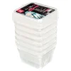 Bacs Modulus Rigides En Polypropylene Gn 1/6 Avec Couvercles (X6)>Cerf Dellier