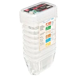 Bacs Modulus Rigides En Polypropylene Gn 1/9 Avec Couvercles (X8)>Cerf Dellier New