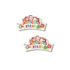 Banderoles Azyme Joyeuses Fêtes (X24)>Cerf Dellier