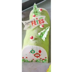Banderoles Blanches Joyeuses Fêtes Azyme (X24)>Cerf Dellier New