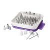 Cerf Dellier Douilles*Boite 55 Douilles Decor Inox Wilton