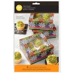 Boite A 4 Cupcakes Halloween Wilton (X 3)><noscript><img width=