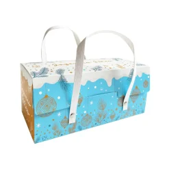 Boite A Bûche A Poignées Glacee Patisdecor>Cerf Dellier Sale