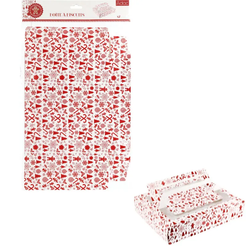 Boite A Biscuits A Fenetre Avec Poignées (X 2)>Cerf Dellier