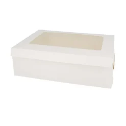 Boite Cupcakes Blanche Rectangulaire Patisdecor>Cerf Dellier Clearance