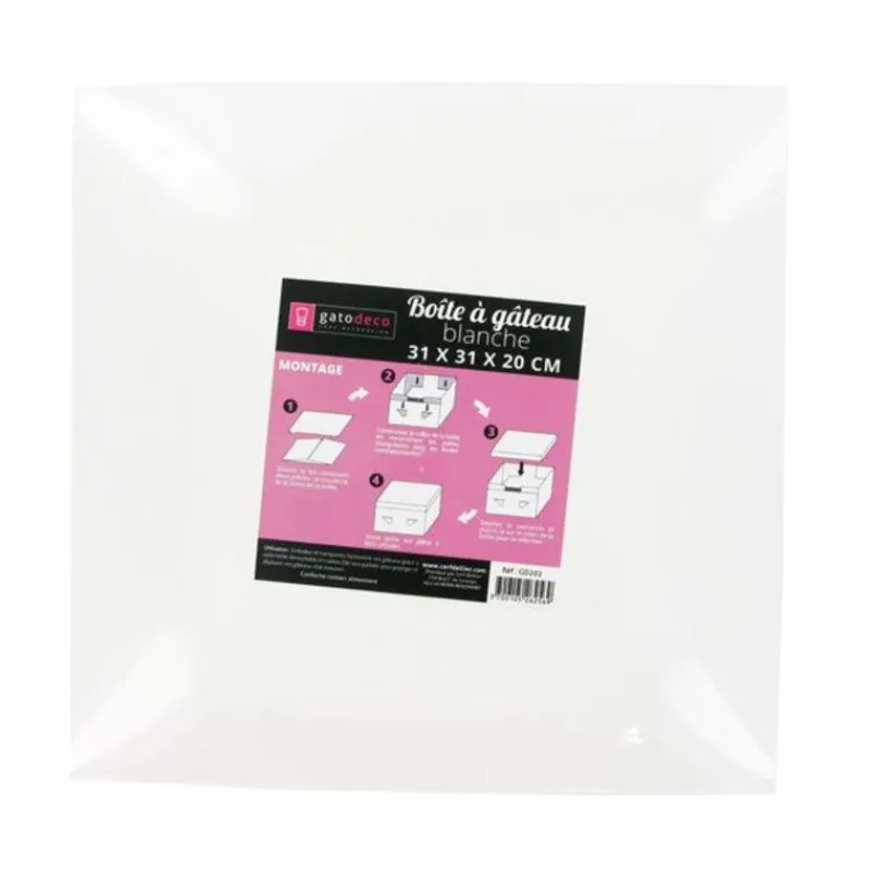 Boite Patissiere 31 Cm, Hauteur 20 Cm>Cerf Dellier Clearance
