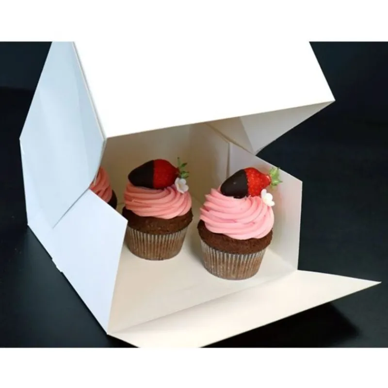 Boite Patissiere Blanche Hauteur 10 Cm Patisdecor>Cerf Dellier Online
