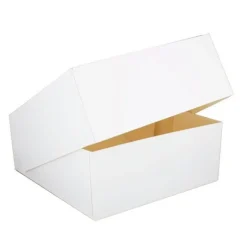 Boite Patissiere Blanche H. 8 Cm>Cerf Dellier Online
