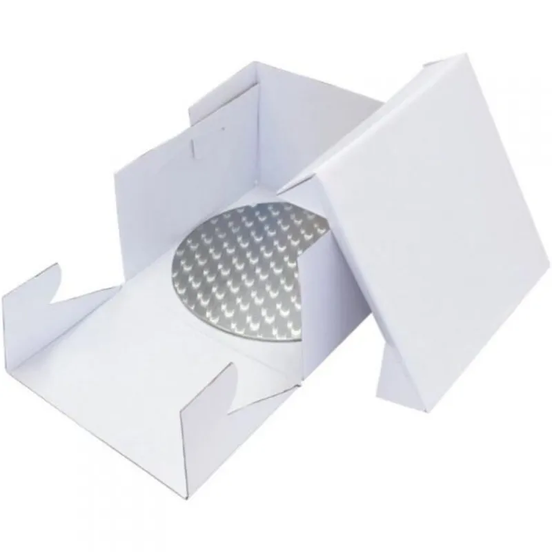 Boite Patissiere Blanche Hauteur 15 Cm Pme>Cerf Dellier Clearance