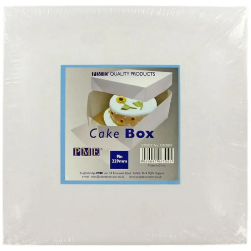 Boite Patissiere Blanche Hauteur 15 Cm Pme>Cerf Dellier Clearance