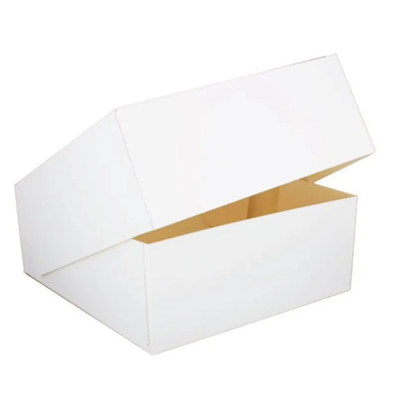Boite Patissiere Blanche H. 10 Cm>Cerf Dellier Hot