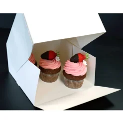 Boite Patissiere Blanche H. 10 Cm>Cerf Dellier Hot