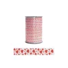 Bolduc Blanc Coeurs Rouges 10 Mm (100 M)>Cerf Dellier