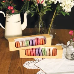 Boîtes 8 Macarons Kraft Patisdecor (X2)>Cerf Dellier Outlet