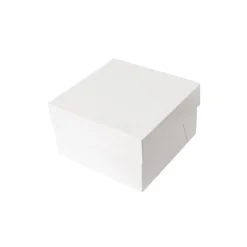 Boîtes Pâtissières Blanches Hauteur 20 Cm (X 10)>Cerf Dellier Online