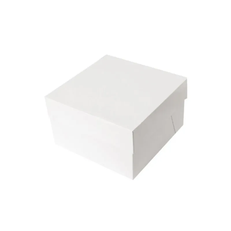 Boîtes Pâtissières Blanches Hauteur 20 Cm (X 10)>Cerf Dellier Online