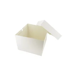 Boîtes Pâtissières Blanches Hauteur 20 Cm (X 10)>Cerf Dellier Online