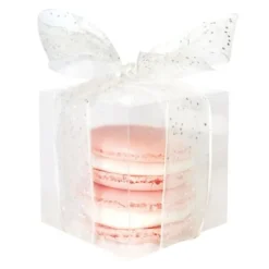 Boîtes Transparentes 8 X 8 X 8 Cm Patisdecor (X 4)>Cerf Dellier Sale