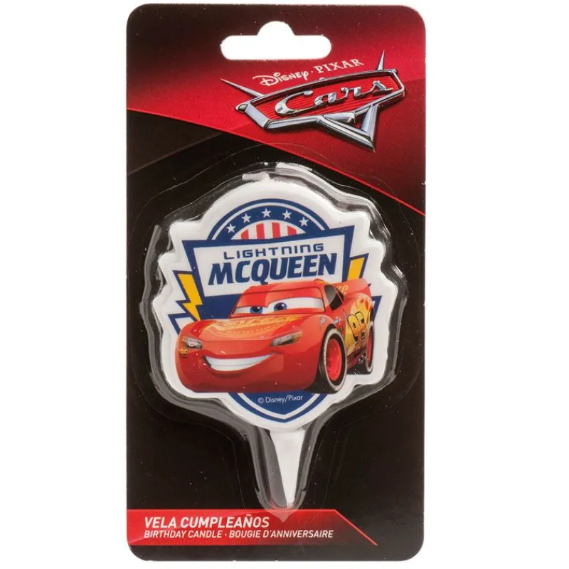 Bougie Anniversaire Cars 7,5 Cm>Cerf Dellier New
