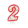 Bougie Anniversaire Chiffre Fiesta 2 Patisdecor>Cerf Dellier Discount