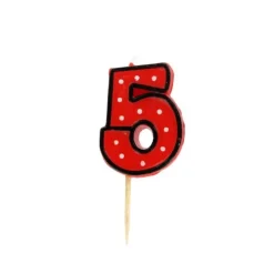 Bougie Anniversaire Chiffre Fete 5 Patisdecor>Cerf Dellier Hot