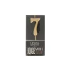 Bougie Anniversaire Doree Chiffre 7 Patisdecor>Cerf Dellier Clearance
