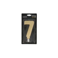 Bougie Anniversaire Doree Xxl Chiffre 7 Patisdecor>Cerf Dellier Hot