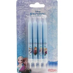Bougie Anniversaire La Reine Des Neiges (X 8)>Cerf Dellier New