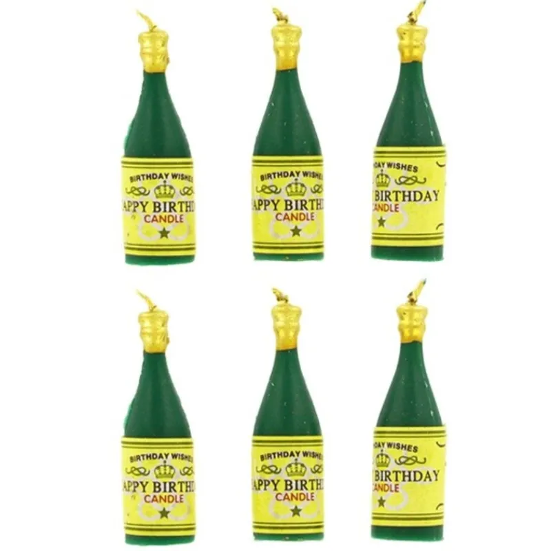 Bougie Bouteille De Champagne Patisdecor (X 6)>Cerf Dellier Outlet