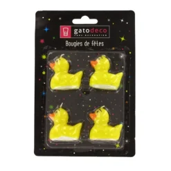 Bougies Petits Canards Patisdecor (X 4)>Cerf Dellier New
