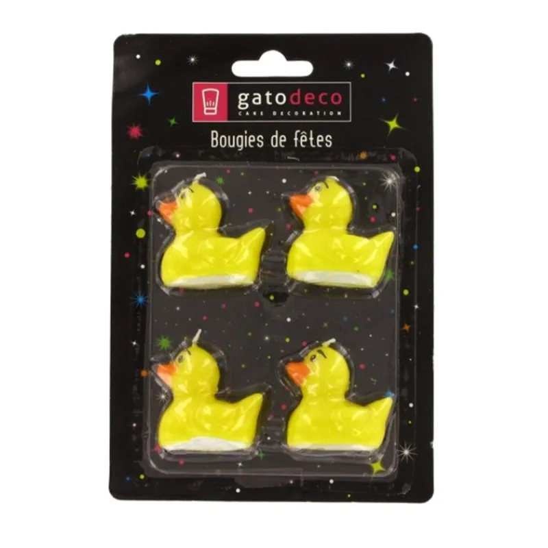 Bougies Petits Canards Patisdecor (X 4)>Cerf Dellier New
