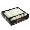 Bougies Torsadees 8 Cm Et Bobeches Blanches Patisdecor (X 70)>Cerf Dellier Hot
