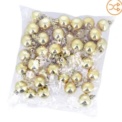 Boules De Noël Etincelantes Sur Pique (X50)>Cerf Dellier Clearance