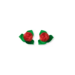 Boutons De Rose Rouge Patisdecor (X15)>Cerf Dellier Clearance