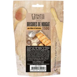 Cerf Dellier Meringuettes Et Brisures*Brisures De Nougat Patisdecor 150 G
