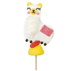 Cerf Dellier Bonbons Et Dragées*Brochette Marshmallows Alpaga 50 G