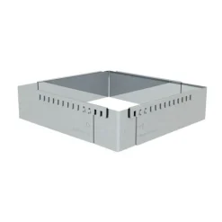 Cerf Dellier Caisses À Génoise*Cadre A Entremets Extensible Inox Carre 20 A 37 Cm De Buyer