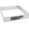 Cerf Dellier Cadres À Patisserie*Cadre A Mousse Inox H 4,5 Cm 22 X 22 Cm Patisdecor
