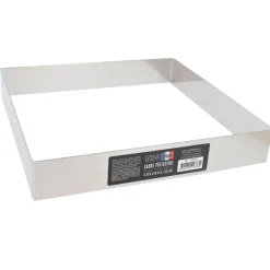 Cerf Dellier Cadres À Patisserie*Cadre A Mousse Inox H 4,5 Cm 28 X 28 Cm Patisdecor
