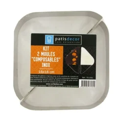 Cerf Dellier Cadres À Patisserie*Cadre A Patisserie Modulable Twin 16 Cm