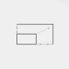 Cerf Dellier Caisses À Génoise*Cadre Extensible Inox Rectangle H 5 Cm De Buyer