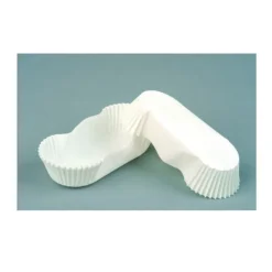 Caissette Ovale Plissee Blanche Calypso N88 (X1000)>Cerf Dellier Outlet